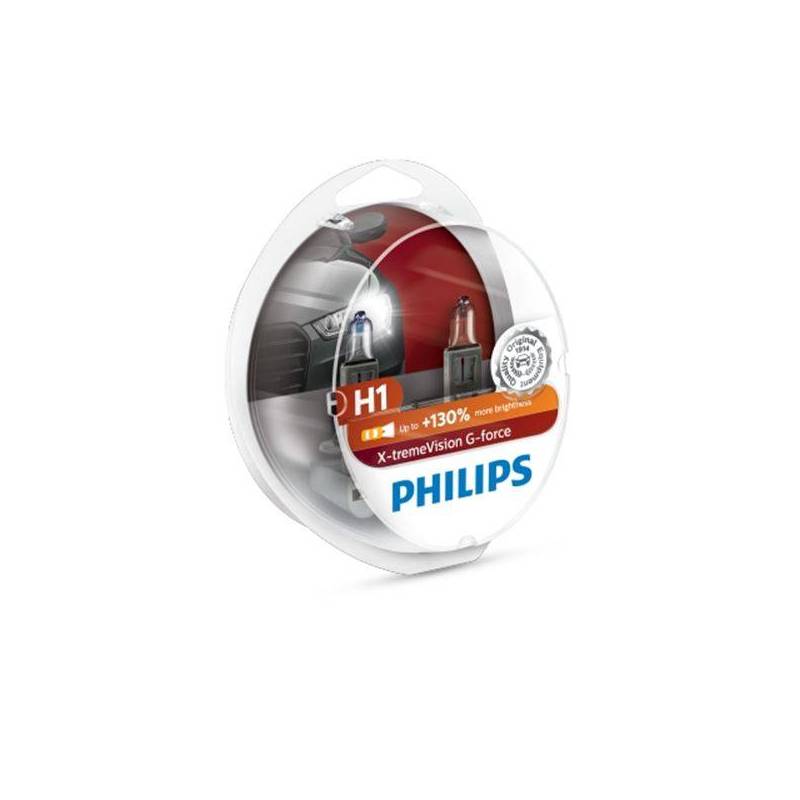 Coffret 2 Ampoules H1 Philips Vision Plus - Origine Pièces Auto